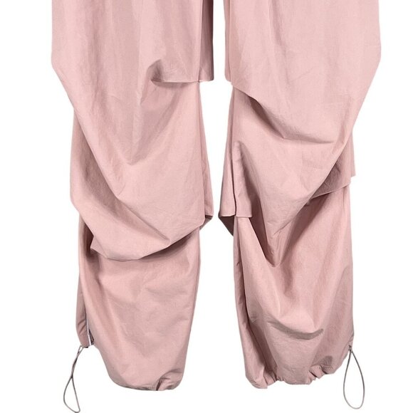 Bakyarder NWT Womens M Parachute Y2K Pants Baggy Pink Joggers Gorpcore Hip Hop - Picture 5 of 16